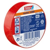 tesa Isoleringstape r?d 15mm x 10m