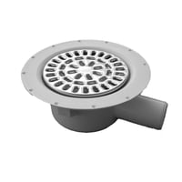 Purus FREJA 50 mm aflbsskl, til vinyl, uden studs, vandret, rustfri