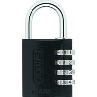 ABUS kodels 145/40 mm, sort