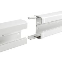 Kliksystem samlestykke, 50 x 105 mm, hvid - Legrand