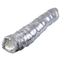 Isoleret flexslange PE, 162 x 4000 mm, hvid – Duka