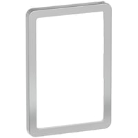 LK FUGA – Slim design ramme, 1 modul, stlmetallic