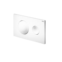 Viega betjeningsplade Visign for Style 20, hvid, kunststof, top/front, 2-skylsteknik