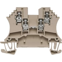 Gennemgangsklemme WDU 1,5/ZZ, beige, 2xskrue/2xskrue - Weidmller