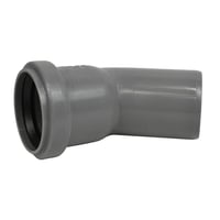 Ht-Pp (Amax Pro) Ø50 mm X 45° Grå Bøjning