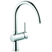 6: Grohe Minta kkkenarmatur, svingtud, C-tud, 1-grebs, Krom