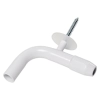 Svanehals lampe-ophngsst, hvid