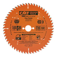 CMT HM rundsavklinge 165/20(+15,87) mm, 56 tnder