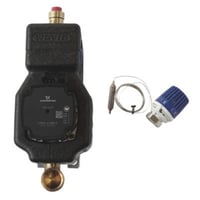 Wavin Parallel shunt med isolering og Grunfos 15-70 pumpe