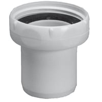 Purus overgang, 1 1/4" omlber x 32 mm, hvid