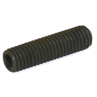 Pinolskrue m/flad 913-45H, sort M3x4