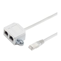 Kabel splitter (Y-adapter), RJ45 adapter, 10 cm kabel - MicroConnect