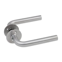 Drgreb L-form, 19mm, Neptun Pro, massiv roset