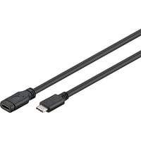USB C forlngerkabel, male-female, 3 meter