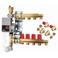 Roth Shunt - Med Wilo Yonos Para pumpe og fordelerrr, 6 kredse til 100 m