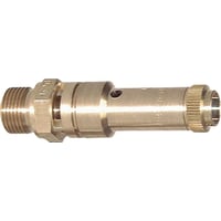 Sikkerhedsventil TUV godkendt, gevind 1/2"