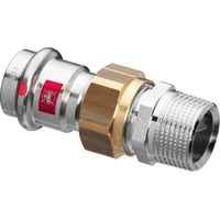 Prestabo forskruning, 15 mm x 1/2″, forzinket stl – Viega