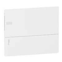 Afdkning MiniPragma, planforsnket, 3 rkker, 12 moduler, hvid - Schneider Electric