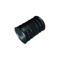 Evopipes samlemuffe, 75 mm, for korrugeret rr