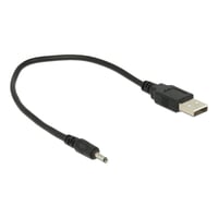 Delock Cable USB Type-A Plug Power > DC 3.0 x 1.1 mm male 27 cm