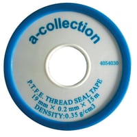 Gevindtape, 12 mm x 10 meter