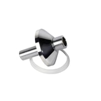 Forskruning, QuickBox, 1/2" x 3/4", forkromet messing, lige - Roth