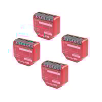 Shelly 1PM Gen4 - WiFi + Zigbee rel med effektmling (24VDC/230VAC), 4-pak
