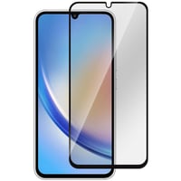 Samsung Galaxy A34, skærmbeskytter, Full Cover Tempered Glass - Titan Shield