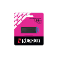 128GB, portable, USB 3.2 Gen 1, DataTraveler Exodia, sort/bl