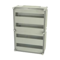 DIN-skinnekasse, 560x380x180, hngslet lg