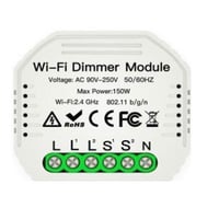 Billede af Wifi indbygningsdmper - 2 x 100W LED dmper til dobbeltkontakt, korrespondance, til indbygning (230V)
