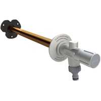 Kemper Frosti Plus frostsikker udendrsventil, 1/2″, rdgods