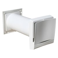 Friskluftsventil TL98F komplet udvendig, hvid - Fresh