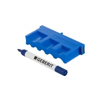 Geberit Mapress skabelon, T-stykke, indstiksdybde