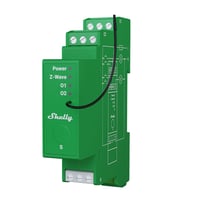 Shelly Wave Pro Dimmer 2PM, 2-kanals lysdmper m. energimontering