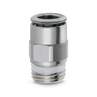 Push-in fitting, male stud, 10mm tube, 1/2 thread S6510 10-1/2, Super-Rapid Fitting Sprint