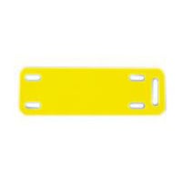 Panduit label, 76,2 x 12,7 mm, gul