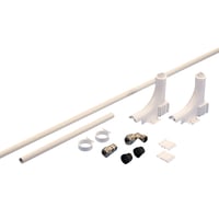 Tigris radiatoropfringsst, 15 mm x 1/2", hvid - Wavin