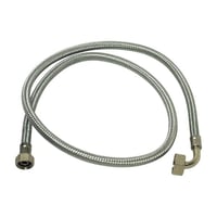 Tilslutningsslange, 1/2 - 3/4", 1250 mm, vink