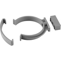 Wavin PP klemrørbærer 110 mm med afstandsklods, grå