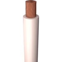 Monteringsledning H05Z-K, 1x0,75 mm, 300/500 V, hvid - 200 meter
