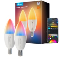 Govee smart LED-pre, RGBWW, E14, 2-pak