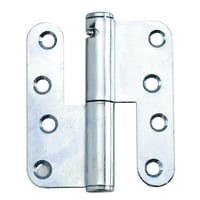 Dørhængsel tapbærende 3228, 110 x 49 mm, venstre, zinkbehandlet
