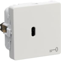 LK FUGA - Korrespondance ngleafbryder med sljfeklemme, 1 modul, lysegr