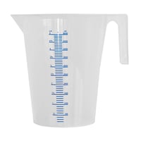 KABI transparent målebæger 5 ltr med skala