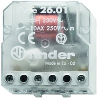 Kiprel?, 10A til indbygning, 1 slutte, 230V AC