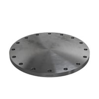 Blindflange DN350, 355,6 mm, 16 Bolthuller, PN10, EN 1092-1 Type 05/A P250GH