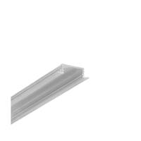 2 meter aluprofil GROOVE14.V2 BC3/Y, ubehandlet aluminium, indbygget, LED skinne