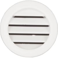 Skabsrist, 50 mm, hvid, 4 stk. – Fresh