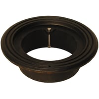 Duco 110 mm rrbrndkarm uden rist/dksel, rund, GG